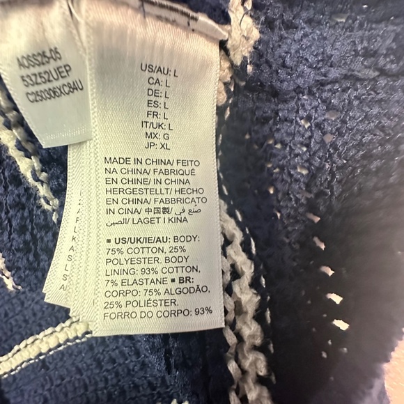 The Drop Women’s Adalyn Tape Yarn Split Neck Maxi Dress. Sz L. - Picture 5 of 6